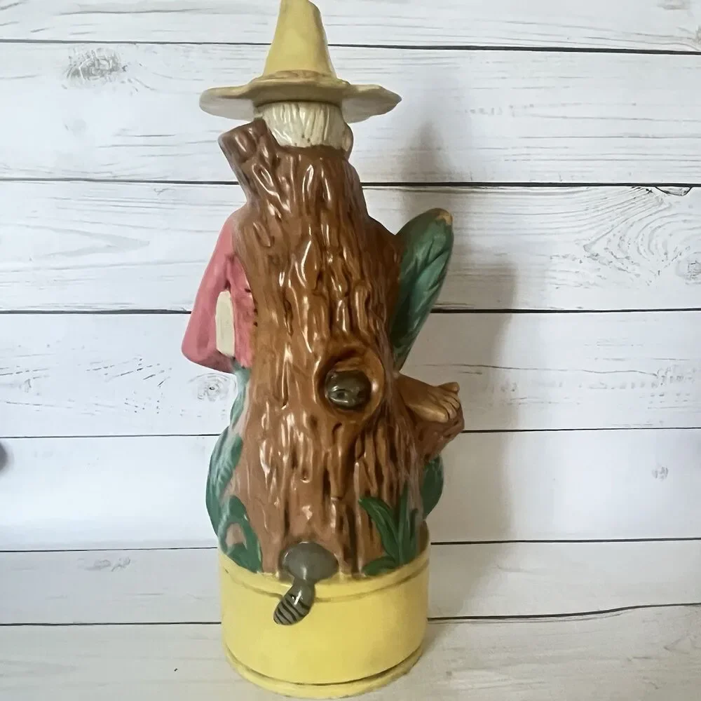 Stitzel-Weller Distillery Vintage 1969 Hillbilly Ceramic Decanter Barware Empty